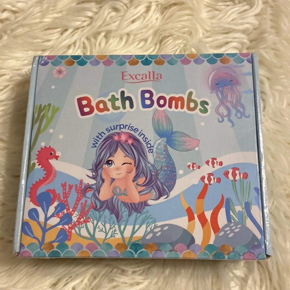 EXCALLA BATH BOMBS WITH SURPRISE INSIDE ITS UNOPENED SEE ALL PHOTOS